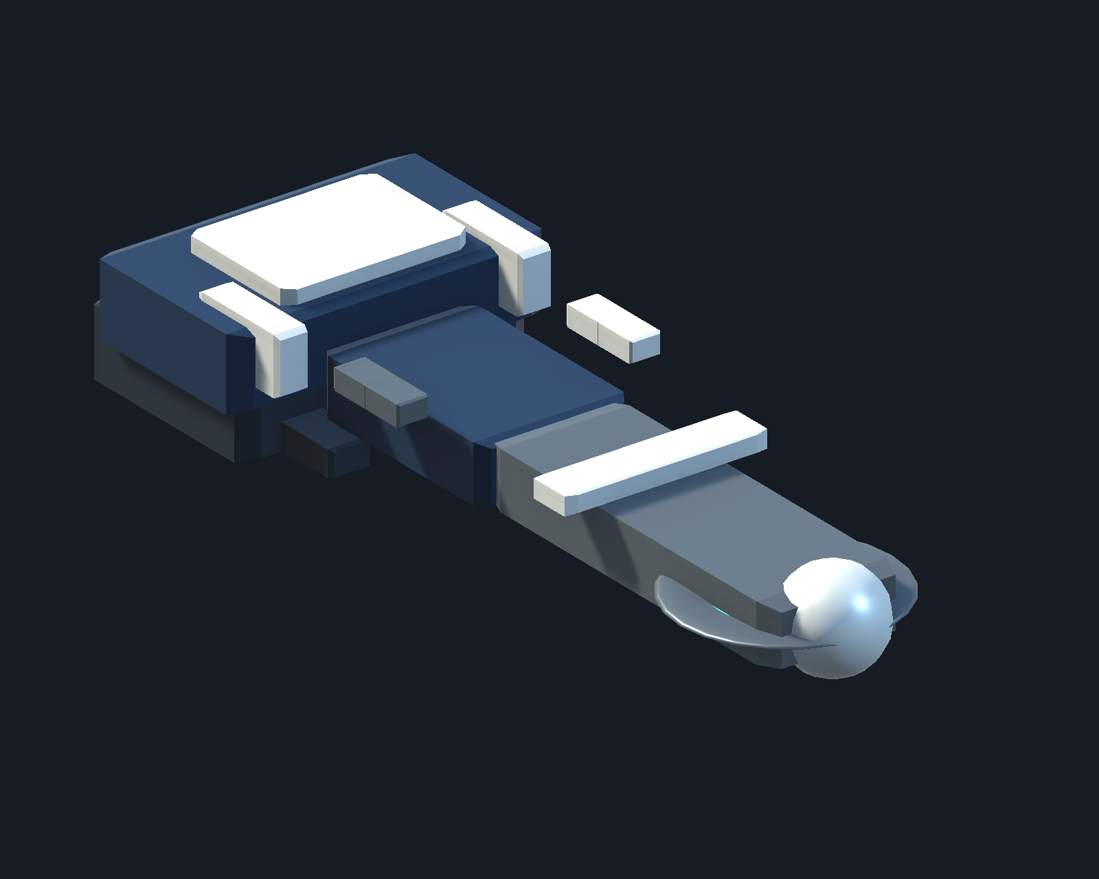 Gravity Press rendered in Unity